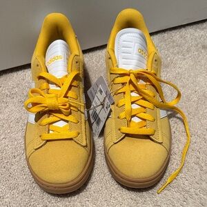 Brand New Adidas Bright Yellow Sneakers